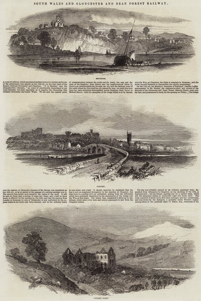 South Wales and Gloucester and Dean Forest Railway by Samuel Read